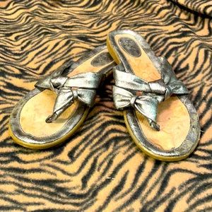 Vintage Stylish Silver Sandals